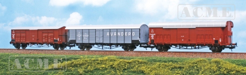 ACME 45203 - H0 - 3-tlg. Set Güterwagen Avandero, FS, Ep. III